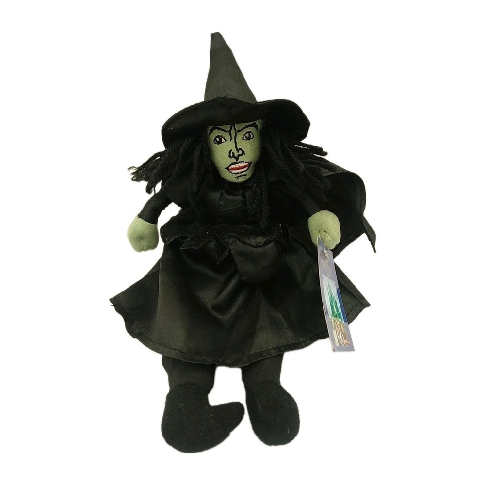 New With Tag NWT Nanco WICKED WITCH 9.5" Plush Doll